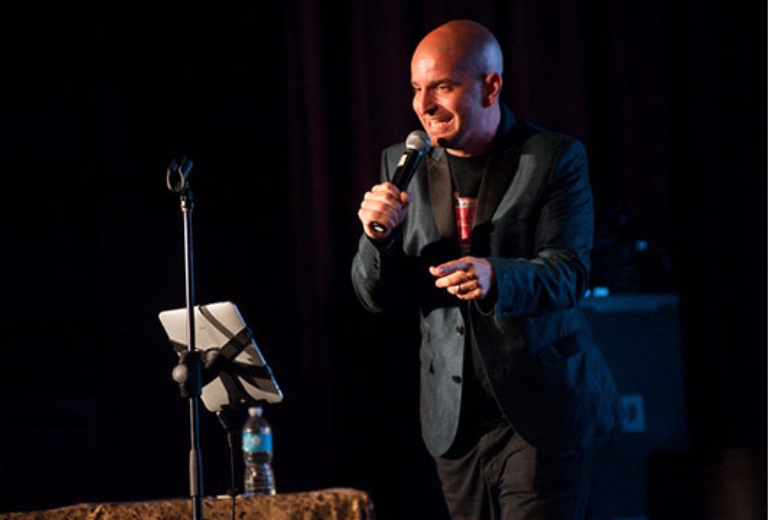 Eric de Picciotto, Quizmaster at The Big Quiz Thing