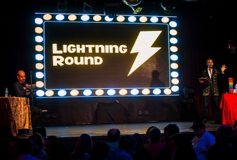 lightning round during trivia event